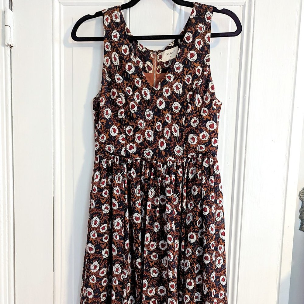 Everly Dress, Brown, Small (Modcloth)